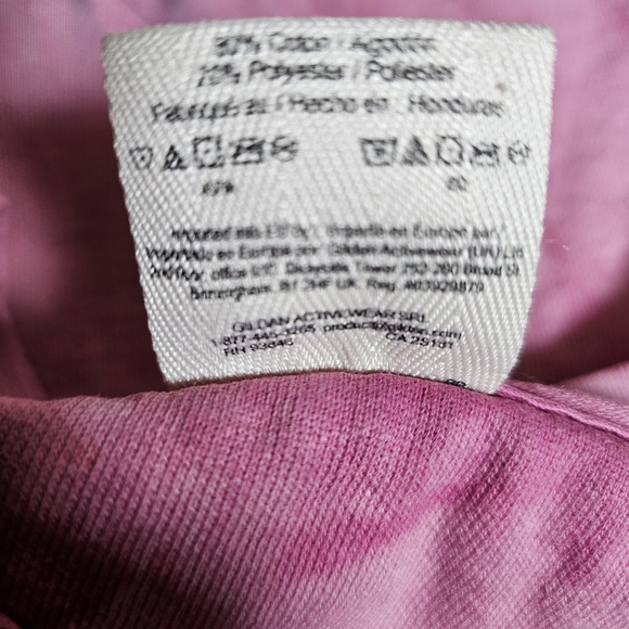 Comfort Colors Pink Tie Dye Sweatshirt - Picture 7 of 7